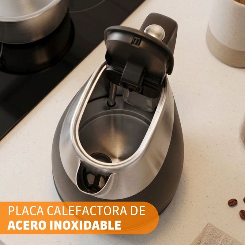 HERVIDOR SOMELA HE1300 NEGRO 1.7 LTS - 5