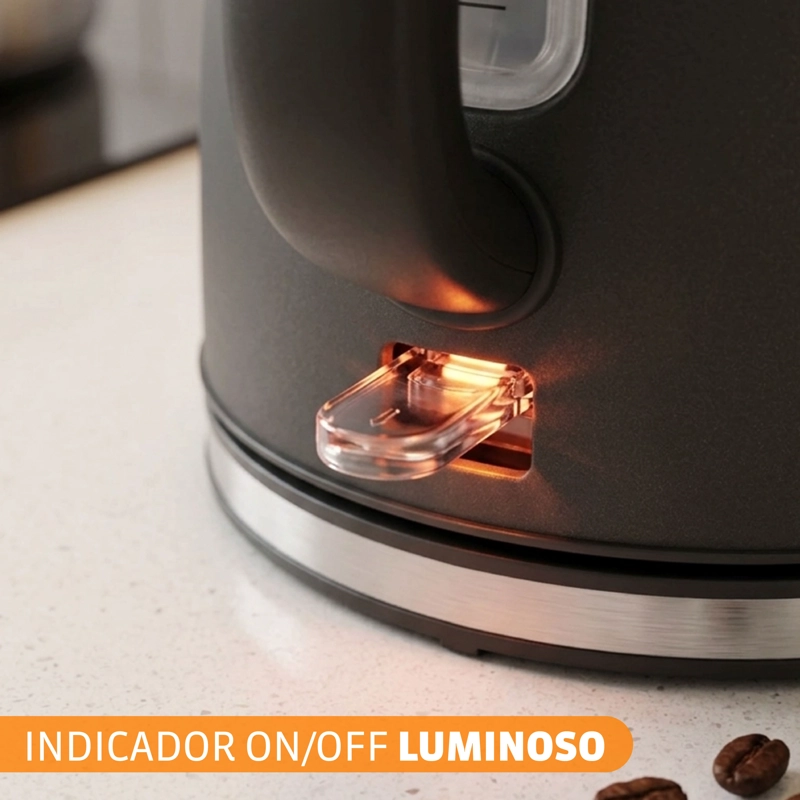 HERVIDOR SOMELA HE1300 NEGRO 1.7 LTS - 8