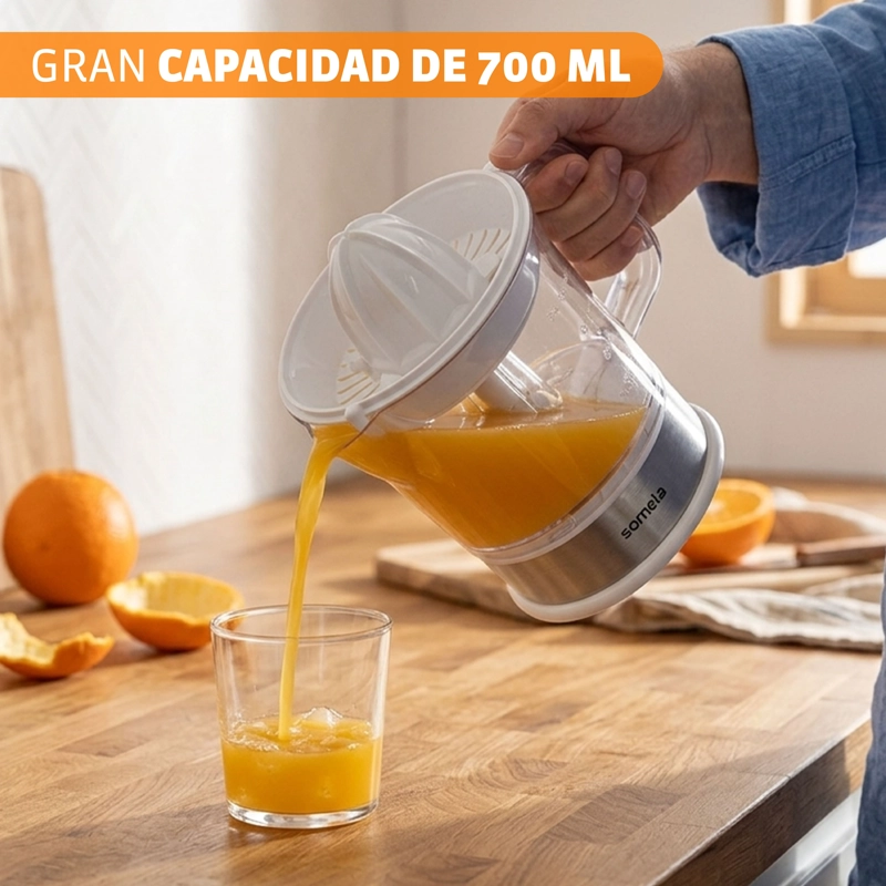 EXPRIMIDOR ELE CTRICO SOMELA CJ1500 VITAMINS BLANCO - 9