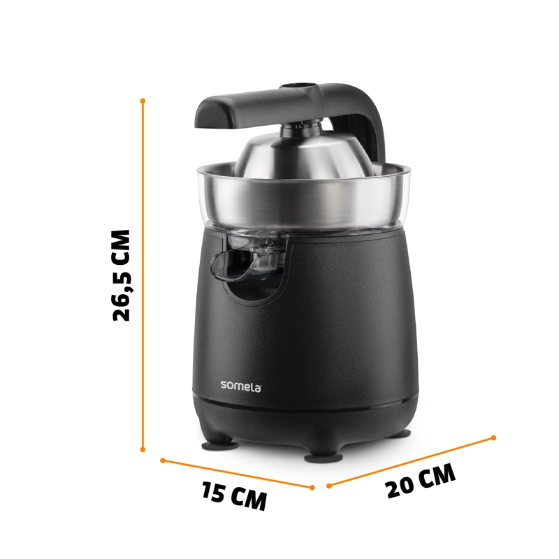 EXPRIMIDOR DE PALANCA SOMELA CJ7500 VITTALITY PRO NEGRO - 5