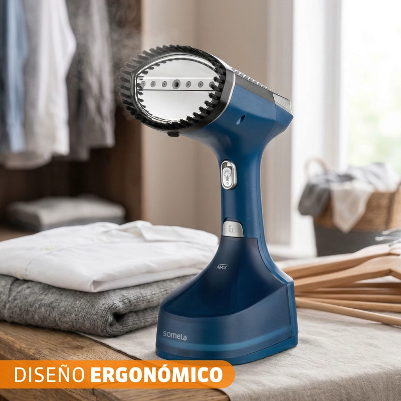 PLANCHA DE VAPOR VERTICAL SOMELA SG1700 EASY PRESS AZUL - 3
