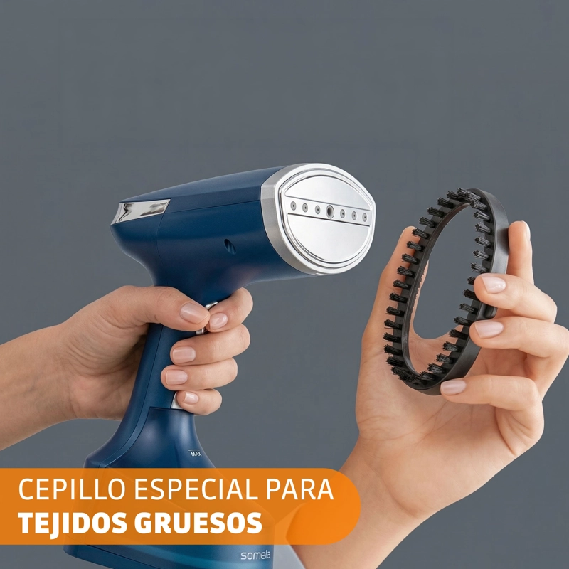 PLANCHA DE VAPOR VERTICAL SOMELA SG1700 EASY PRESS AZUL - 5