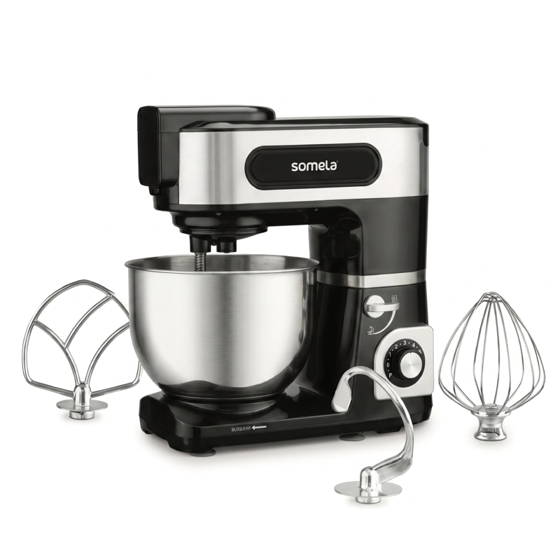BATIDORA PEDESTAL SOMELA SERIE BERRY MIXER KM3200 NEGRO - 2