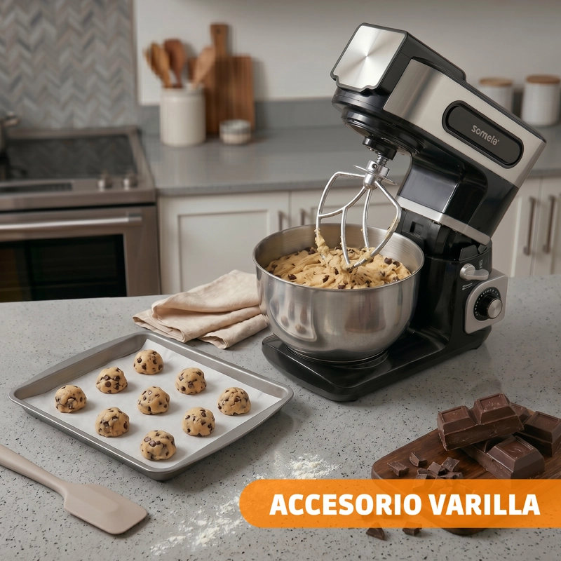 BATIDORA PEDESTAL SOMELA SERIE BERRY MIXER KM3200 NEGRO - 4
