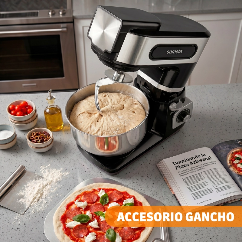 BATIDORA PEDESTAL SOMELA SERIE BERRY MIXER KM3200 NEGRO - 6