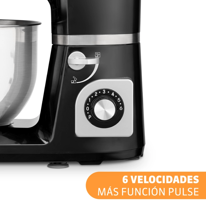 BATIDORA PEDESTAL SOMELA SERIE BERRY MIXER KM3200 NEGRO - 7
