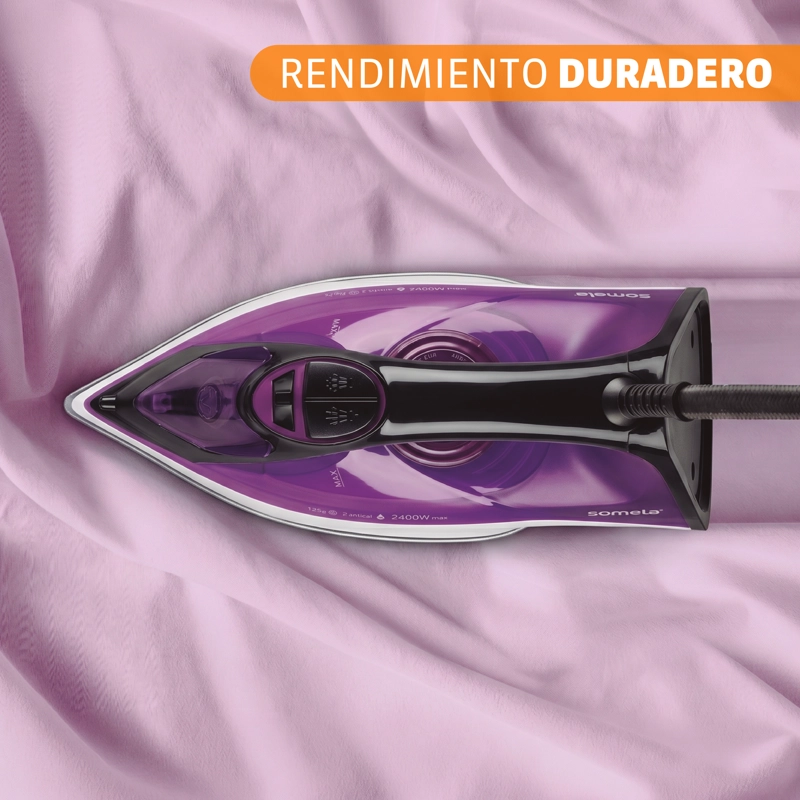 PLANCHA DE VAPOR SOMELA SIR2400 VIOLET MORADO – 2400 W - 5