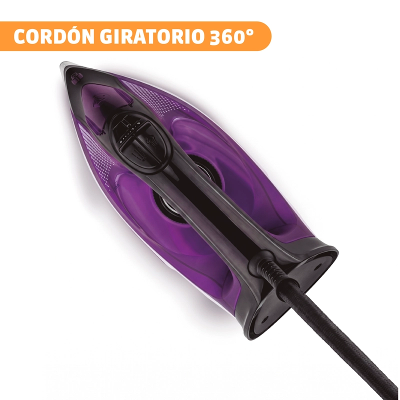 PLANCHA DE VAPOR SOMELA SIR2400 VIOLET MORADO – 2400 W - 6