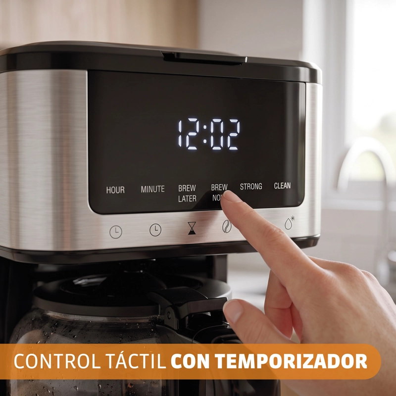 CAFETERA DE GOTEO SOMELA SCM25XL NEGRO 14 TAZAS – 900 W - 4
