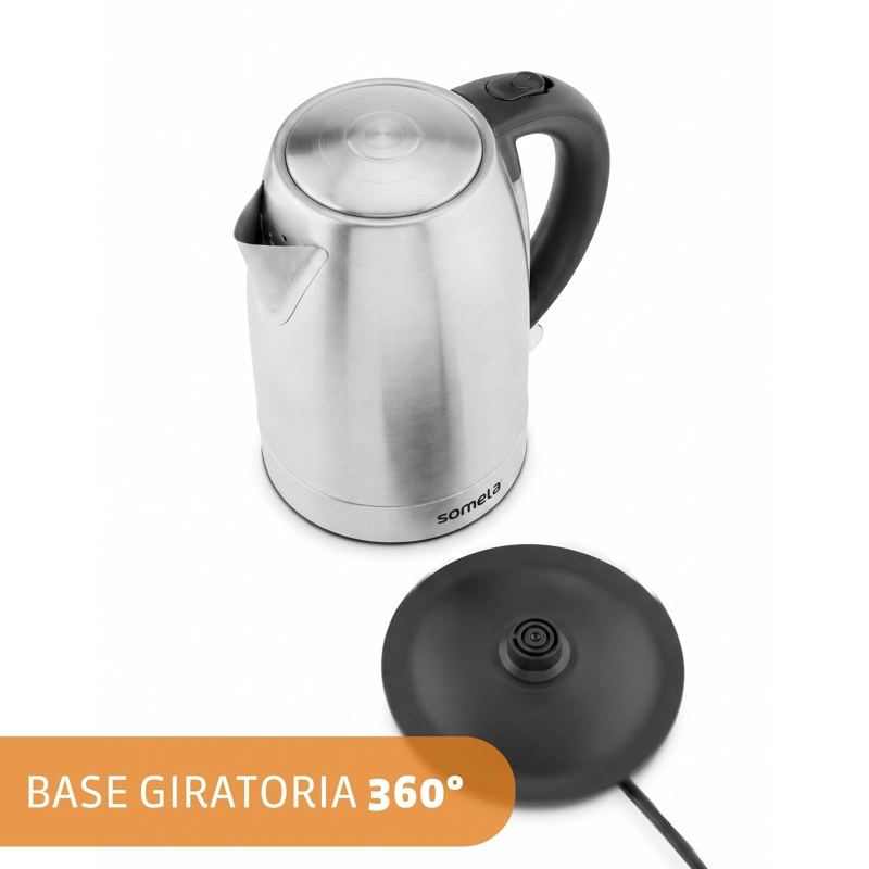 HERVIDOR SOMELA HE1725 INOXBOIL  GRIS 1,7 LTS - 2200 W - 5