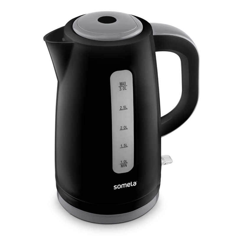 HERVIDOR SOMELA HE570 EASYBOIL XL NEGRO 3 LTS - 2200 W - 3