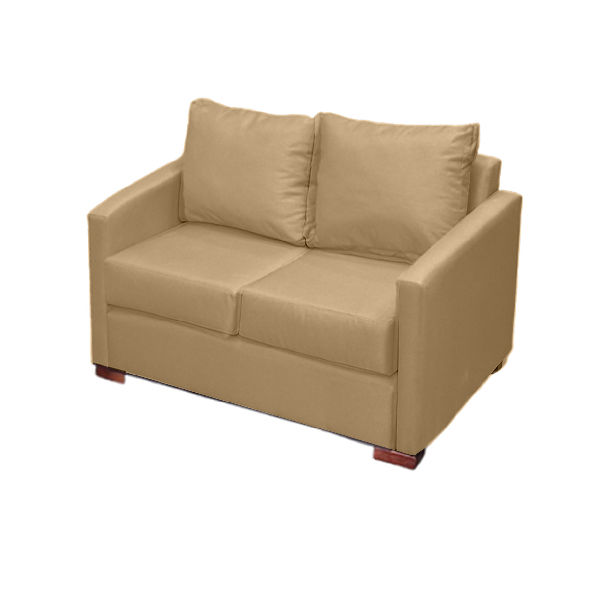 SOFA 2 CUERPOS TELA BEIGE DKORA MODELO JADE - 4