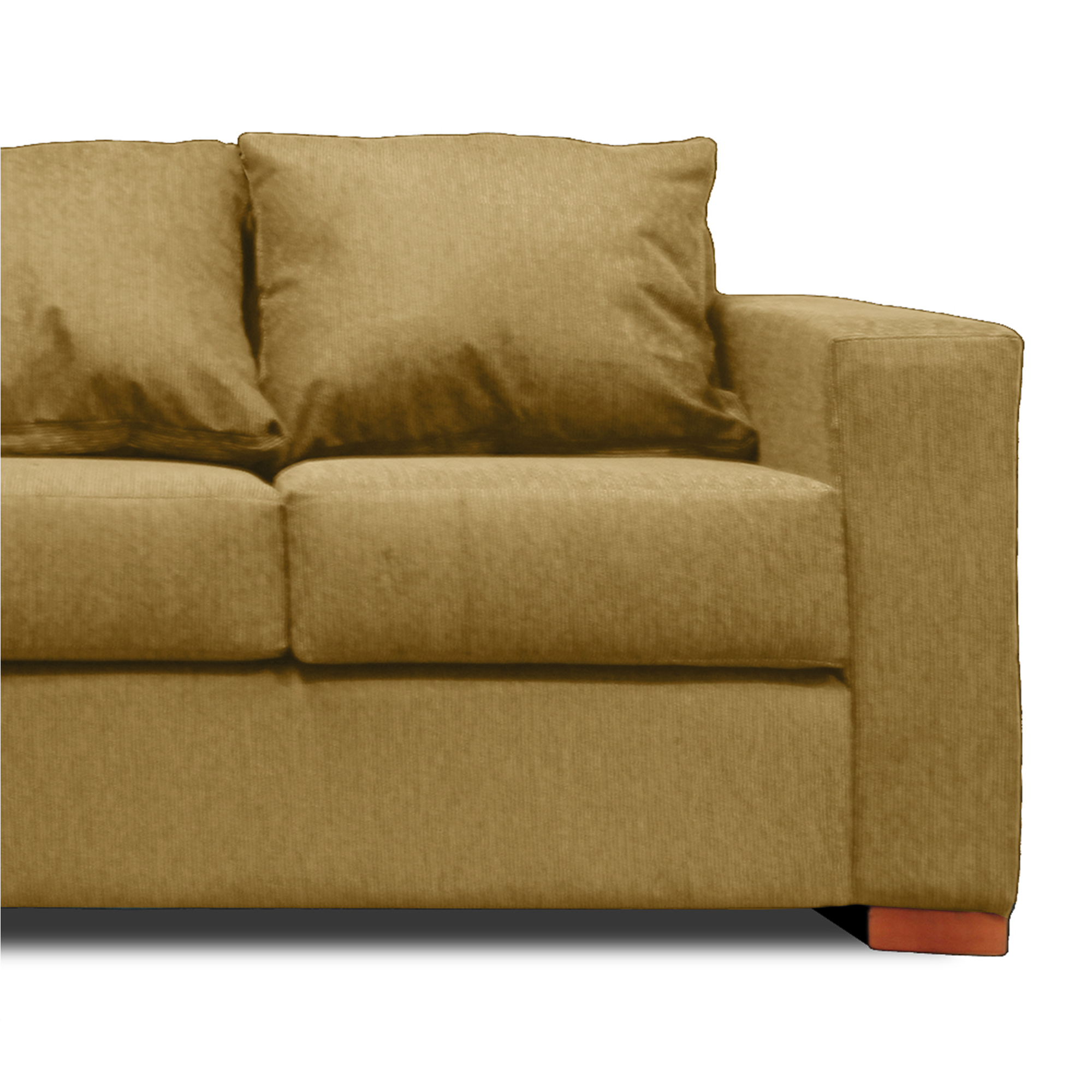 SOFA 3 CUERPOS BEIGE DKORA MODELO CEDRIC - 4