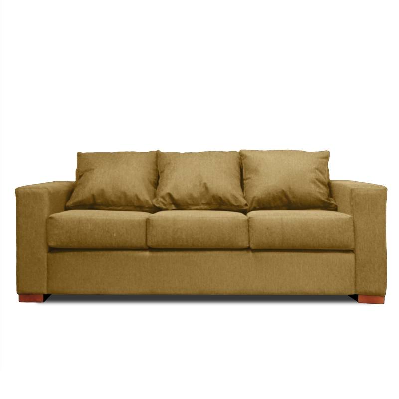 SOFA 3 CUERPOS BEIGE DKORA MODELO CEDRIC - 5