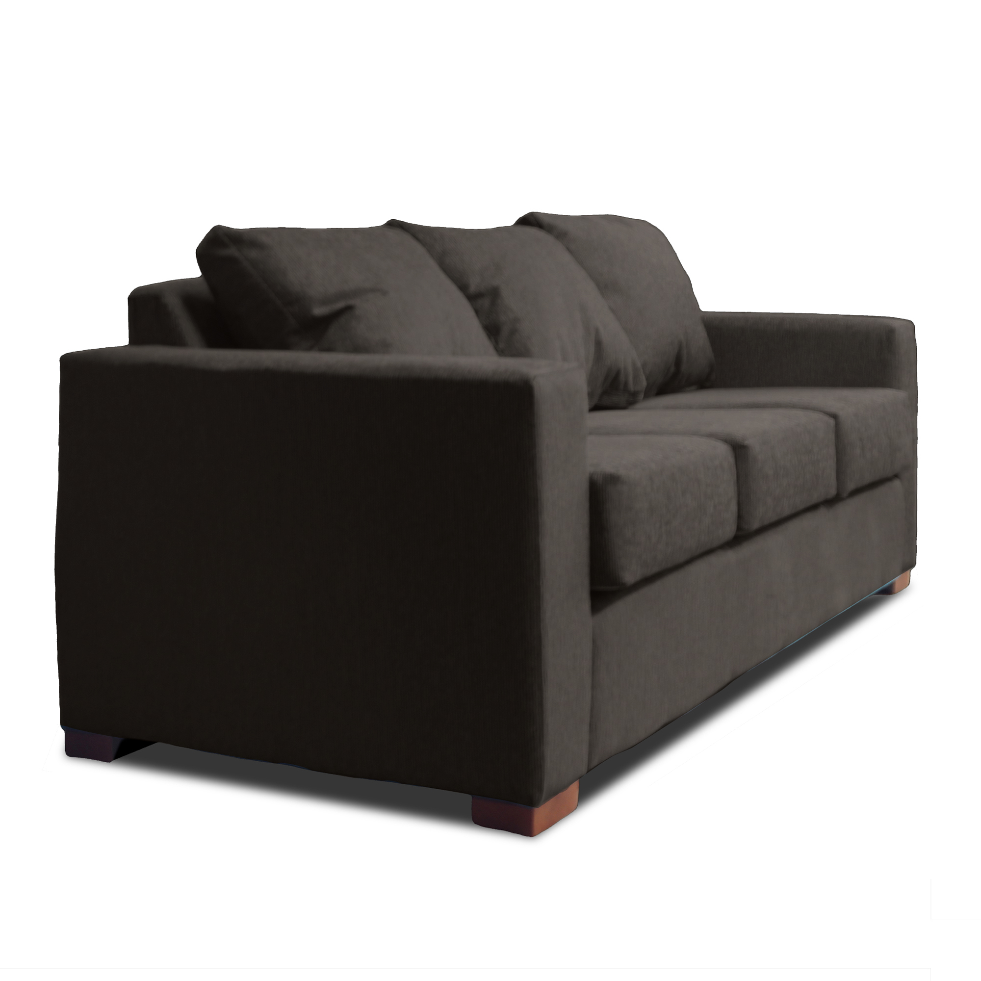 SOFA 3 CUERPOS GRIS DKORA MODELO CEDRIC - 2