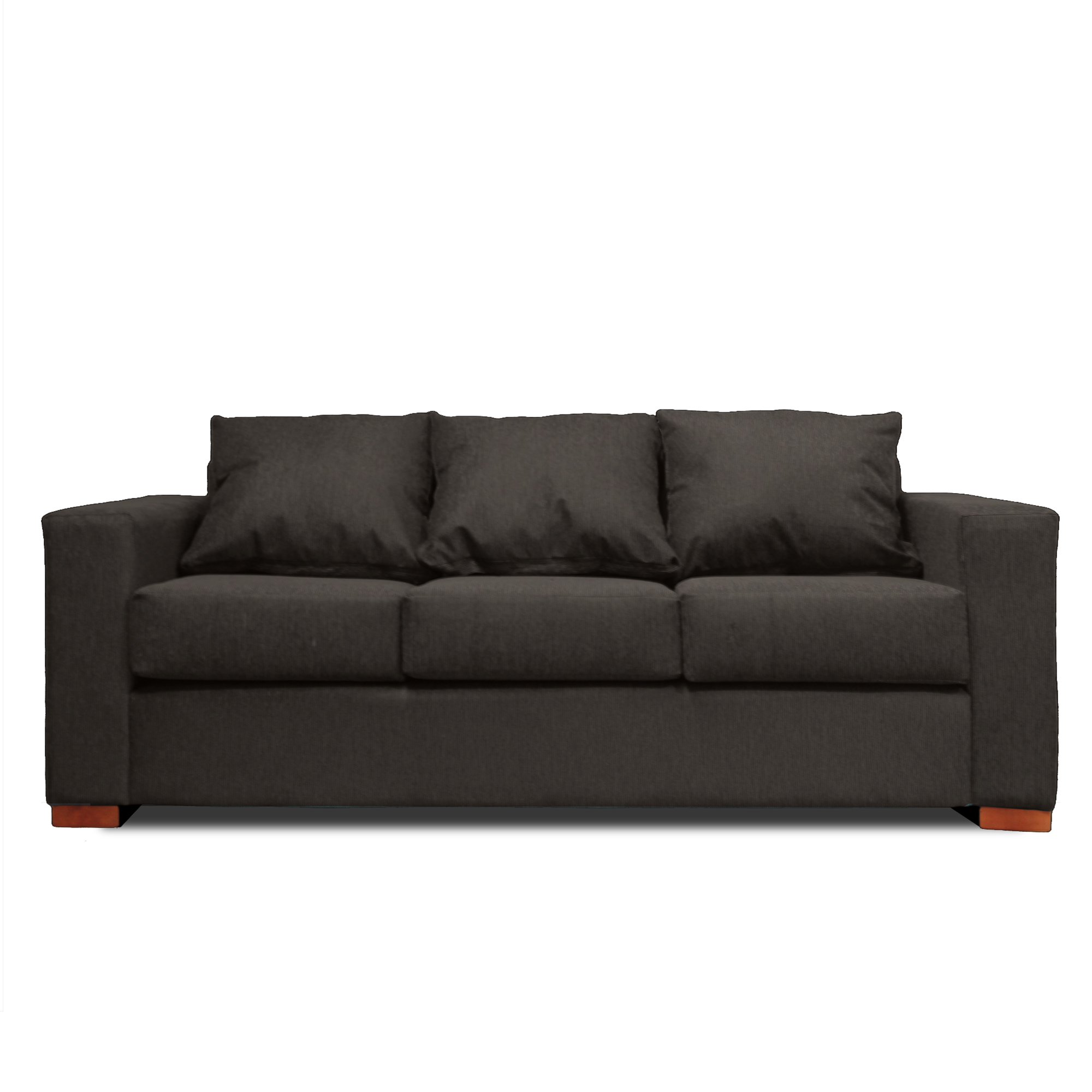 SOFA 3 CUERPOS GRIS DKORA MODELO CEDRIC - 5
