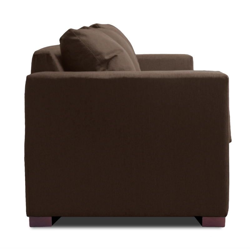 SOFA 3 CUERPOS CAFE DKORA MODELO CEDRIC - 3