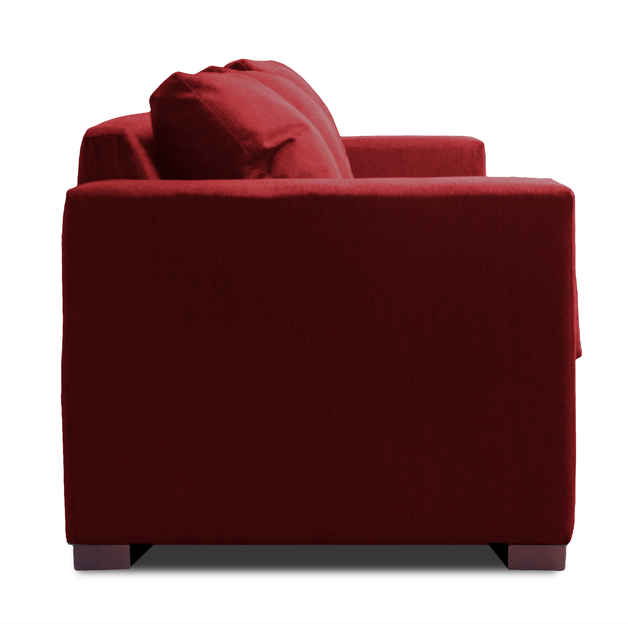 SOFA 3 CUERPOS ROJO DKORA MODELO CEDRIC - 3