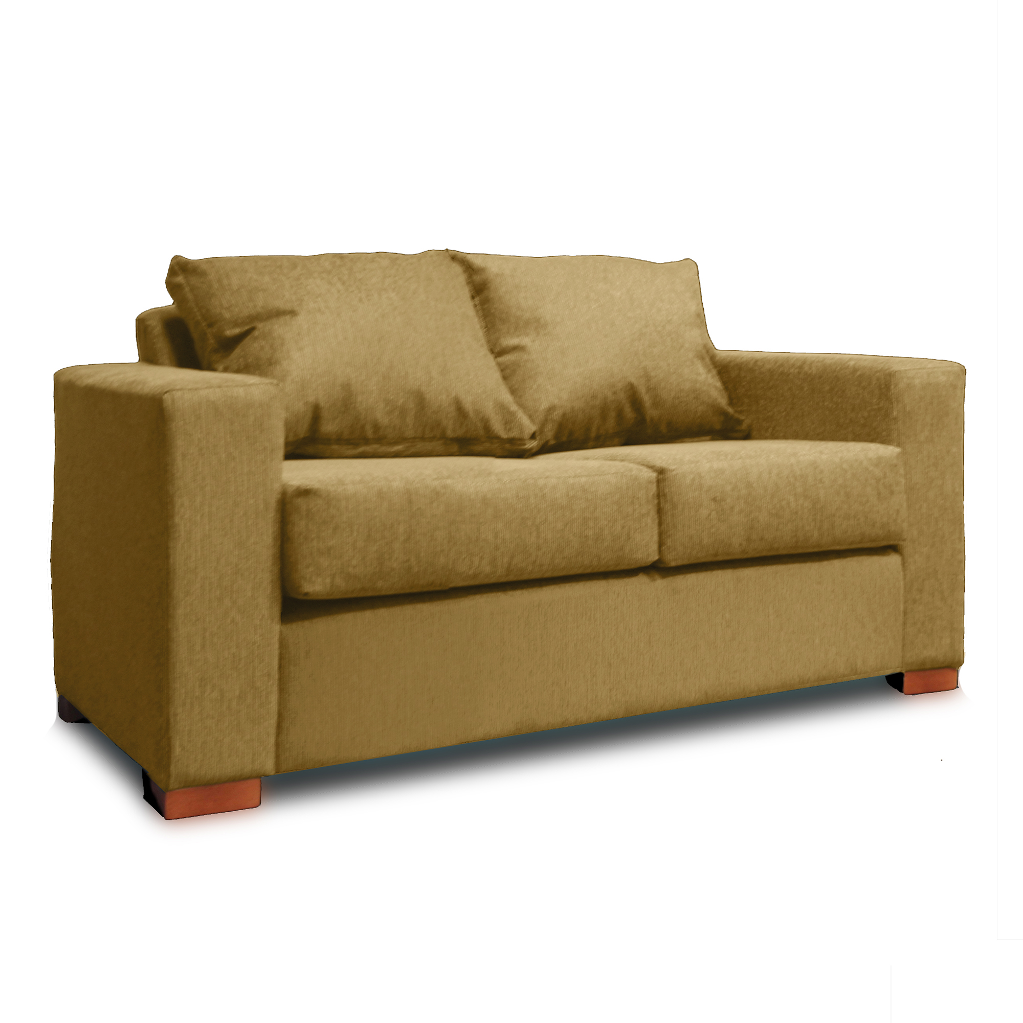 SOFA 2 CUERPOS BEIGE DKORA MODELO CEDRIC - 1