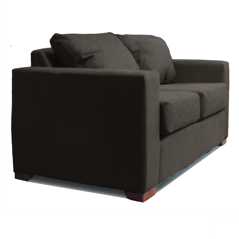 SOFA 2 CUERPOS GRIS DKORA MODELO CEDRIC - 2