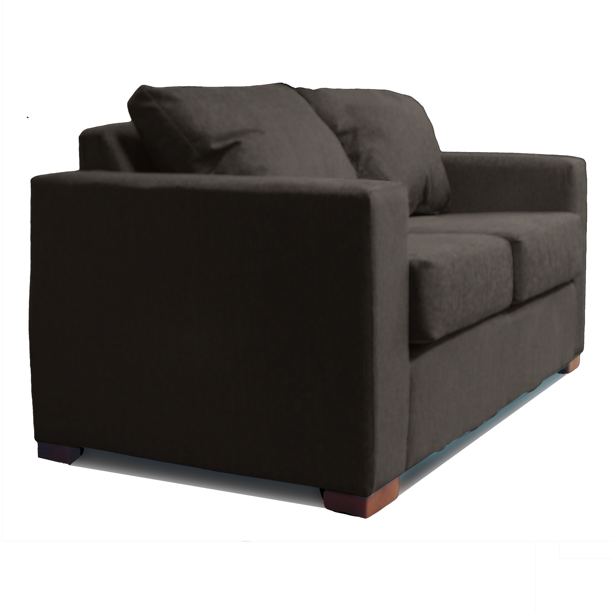 SOFA 2 CUERPOS GRIS DKORA MODELO CEDRIC - 2