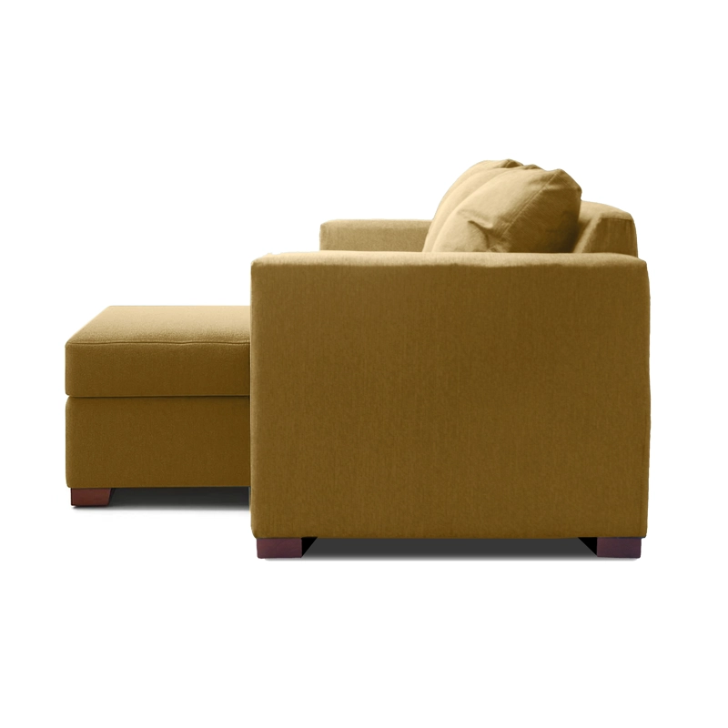 SOFA SECCIONAL IZQUIERDO 3 CUERPOS BEIGE DKORA MODELO LENA - 3