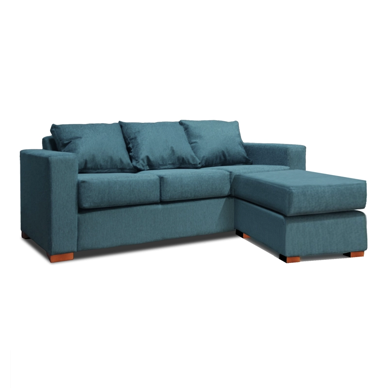 SOFA SECCIONAL DERECHO 3 CUERPOS CALIPSO DKORA MODELO LENA - 1