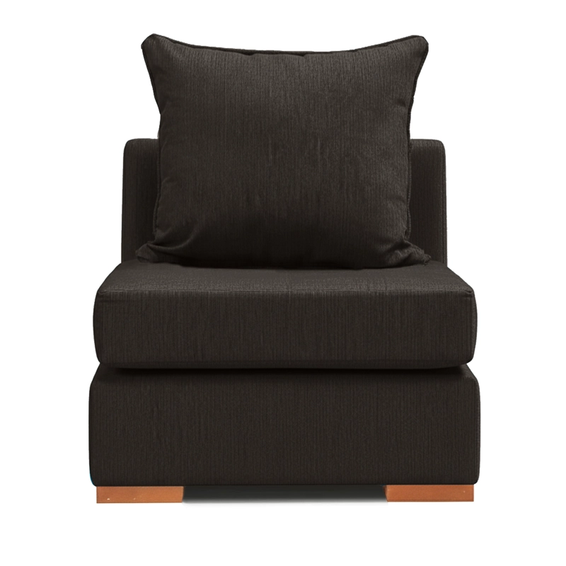 SOFA 1 CUERPO GRIS DKORA MODELO EVANS - 2