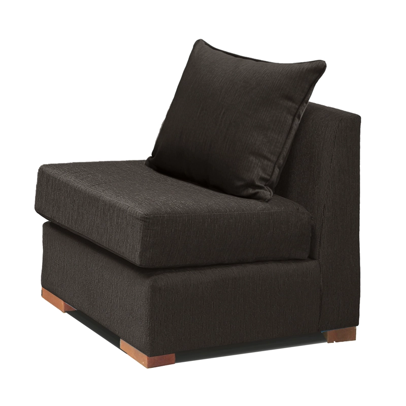 SOFA 1 CUERPO GRIS DKORA MODELO EVANS - 4