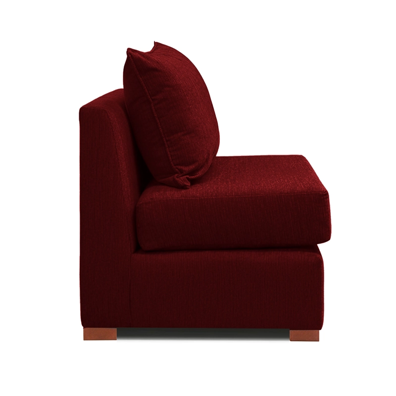 SOFA 1 CUERPO ROJO DKORA MODELO EVANS - 3
