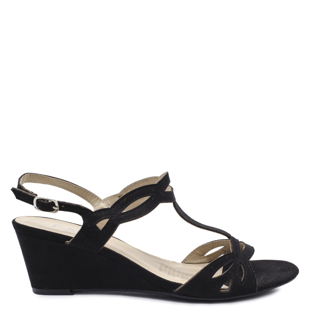 SANDALIAS MUJER NEW WALK NEGRO CASUAL 1709-1-90 (35-40) - 2
