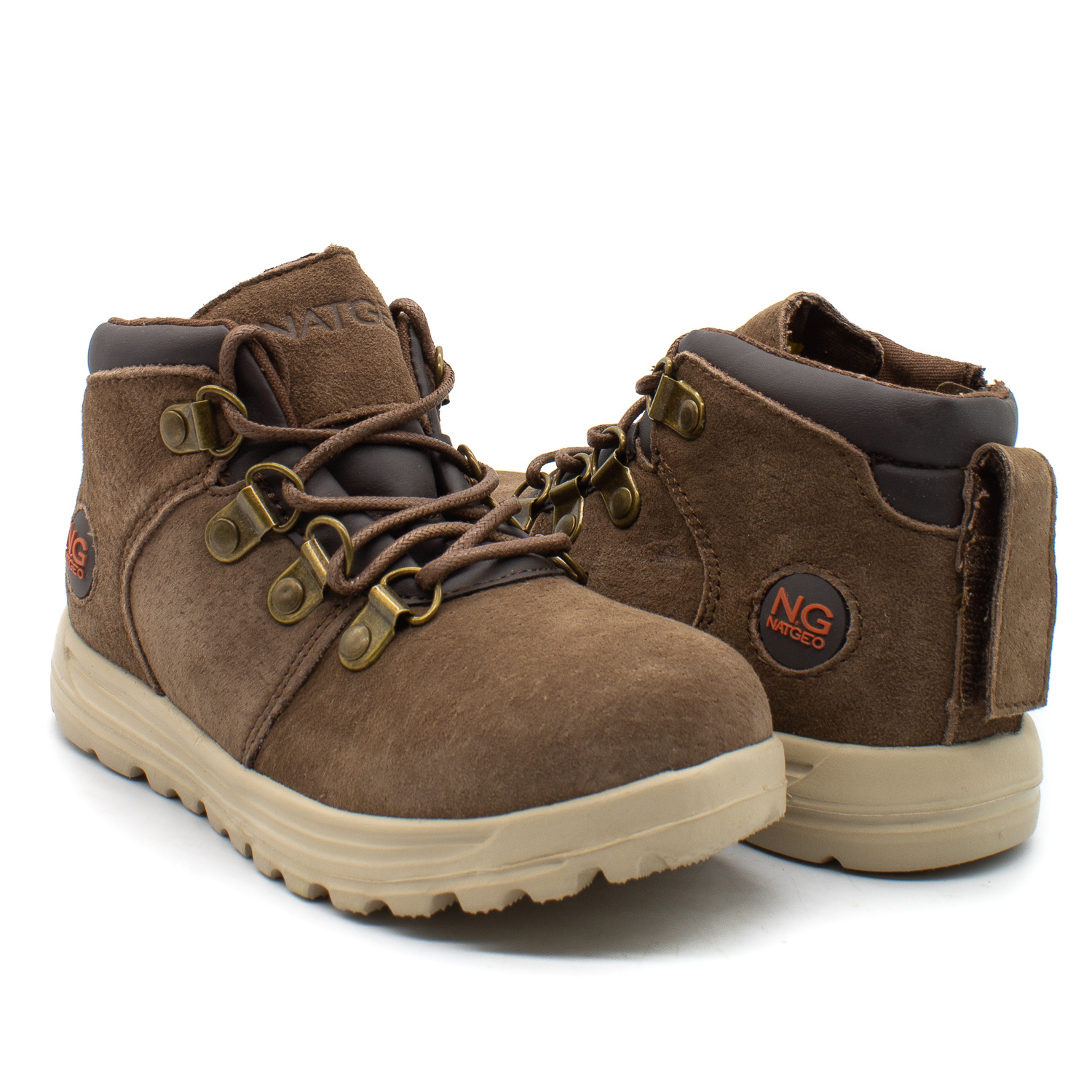 BOTÍN CUERO CAFE CASUAL INFANTIL NATGEO WNAT01-40 - 4
