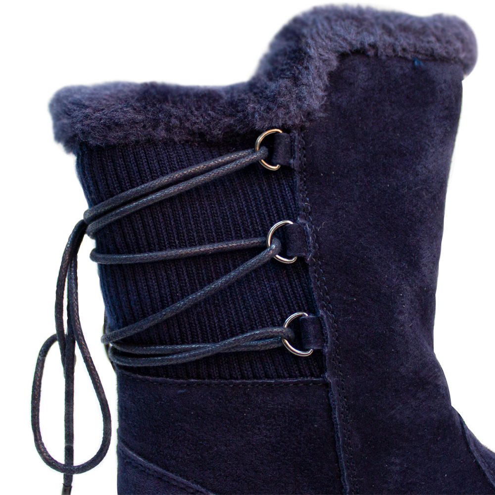 BOTÍN CUERO AZUL INFANTIL NATGEO WKZ2068-70 (28-35) CASUAL - 5