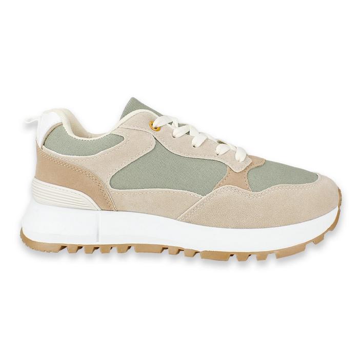 ZAPATILLAS MUJER NEW WALK URBANAS VERDE - 1