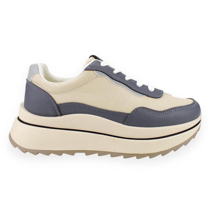 ZAPATILLA NEW WALK CHUNKY BEIGE - 1