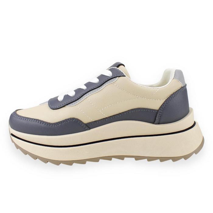 ZAPATILLA NEW WALK CHUNKY BEIGE - 3