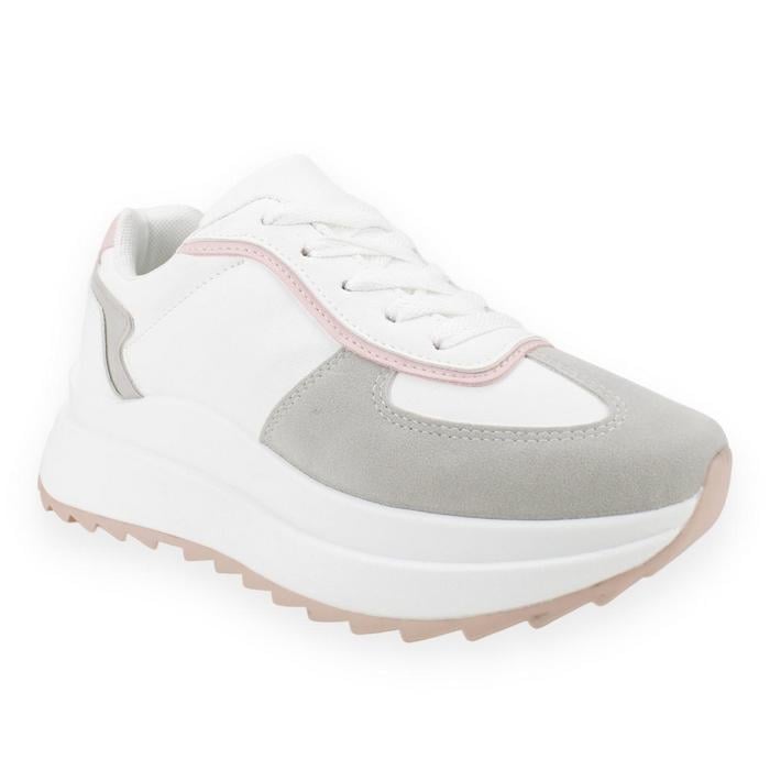 ZAPATILLA NEW WALK CHUNKY BLANCA - 2