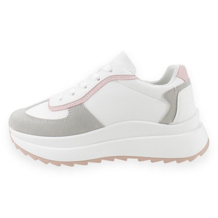 ZAPATILLA NEW WALK CHUNKY BLANCA - 3