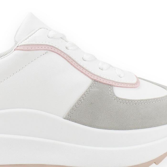 ZAPATILLA NEW WALK CHUNKY BLANCA - 4