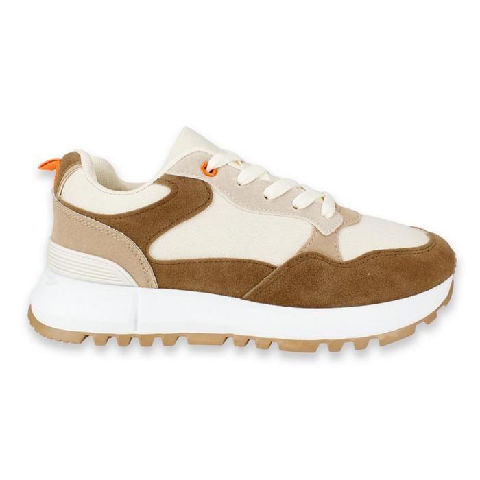 ZAPATILLA NEW WALK URBANA MARRON - 1