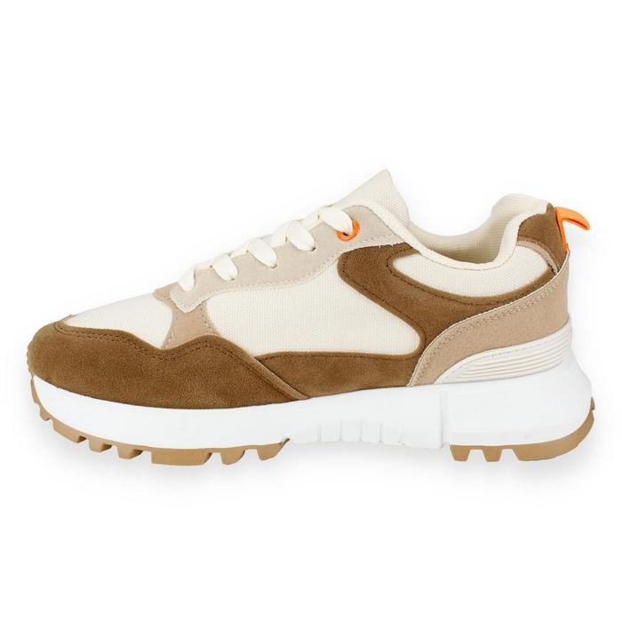 ZAPATILLA NEW WALK URBANA MARRON - 3