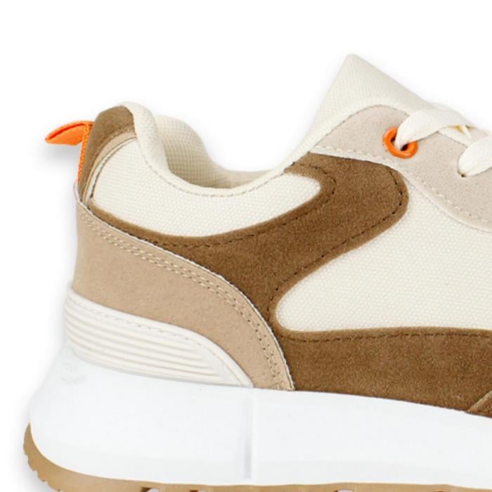 ZAPATILLA NEW WALK URBANA MARRON - 4