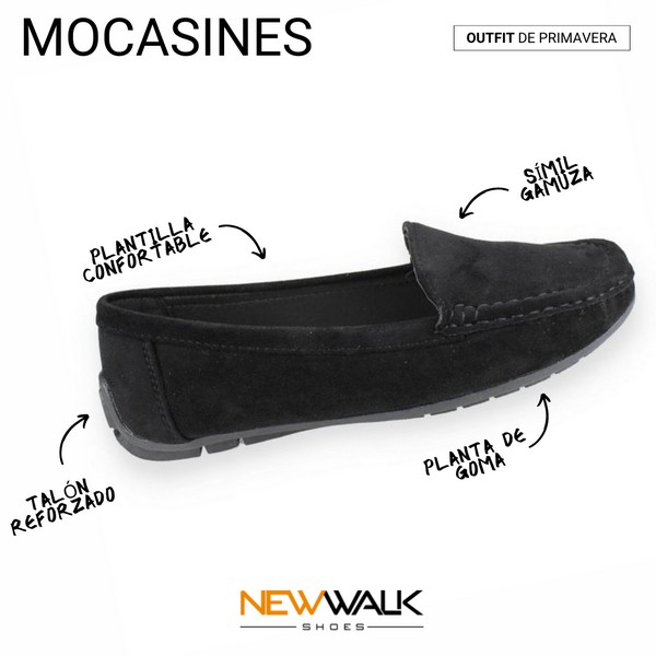 ZAPATO NEW WALK ARIEL NEGRO - 2