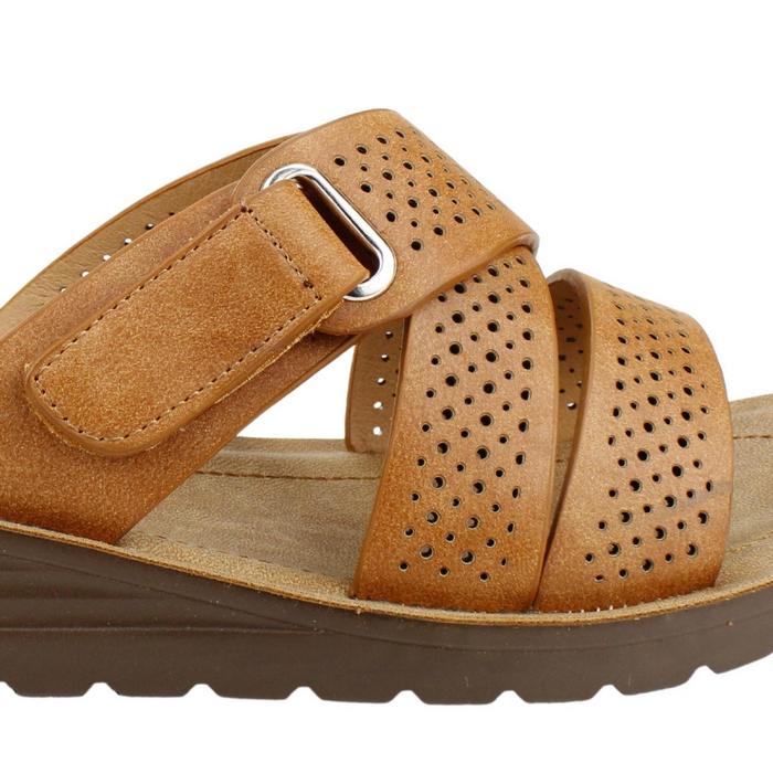 SANDALIAS MUJER NEW WALK CAFÉ SLIP ON - 4