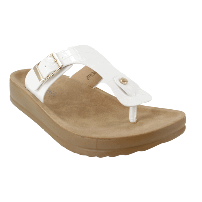 SANDALIA NEW WALK HEBILLA BLANCA - 2