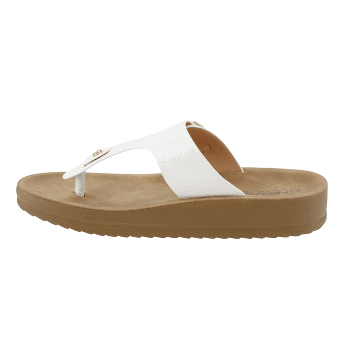 SANDALIA NEW WALK HEBILLA BLANCA - 3