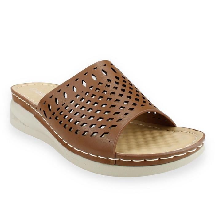 SANDALIAS MUJER NEW WALK CAFÉ SLIP ON - 2
