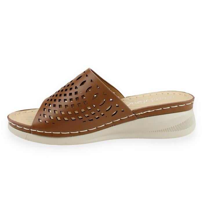 SANDALIAS MUJER NEW WALK CAFÉ SLIP ON - 3