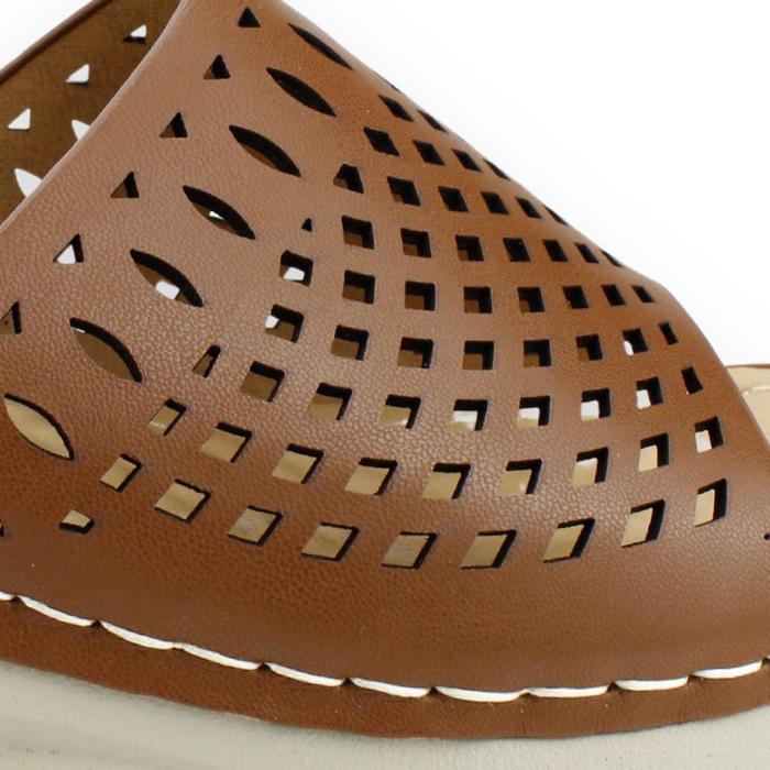 SANDALIAS MUJER NEW WALK CAFÉ SLIP ON - 4
