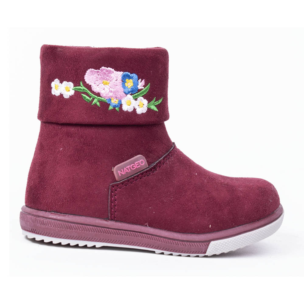 BOTÍN BURDEO NAT GEO KIDS BURGUNDY CASUAL - 1